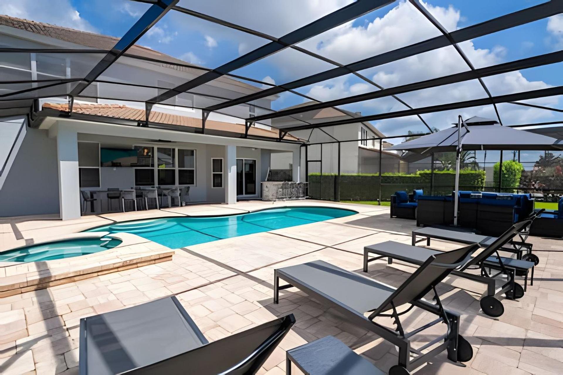 Dnf - 2532 Ab - 6Bd/4Ba Windsor Luxury Villa | Game Room & Pool Orlando Kültér fotó